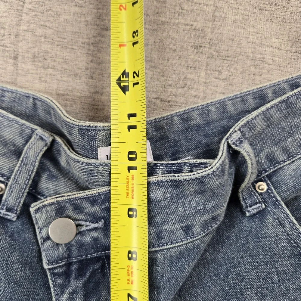 J for Justify ‎ Women's Jeans Wide Leg High Rise Crossover Waist 32